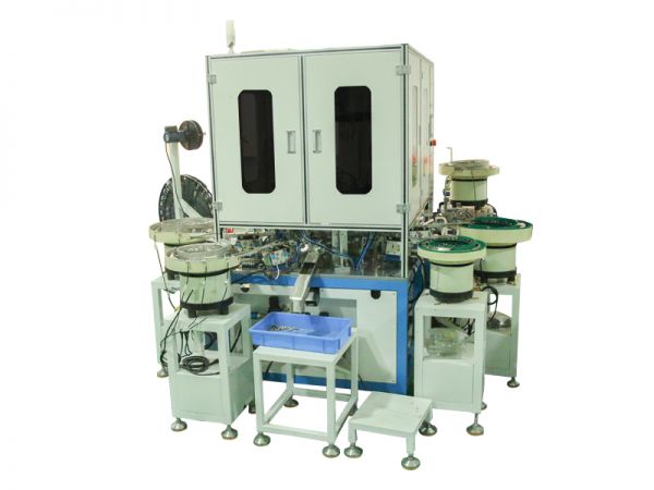 EC121101 Assembly machine with switch and bushing