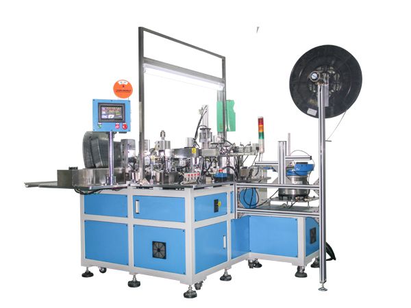 Rotary potentiometer automatic assembly machine